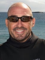 English diving Instructor Brian Goldthorpe runs Gran Canarias only dive centre next to the El Cabrón Marine Reserve