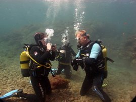 PADI course in the warm subtropical waters of Gran Canaria