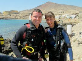 Canaries look similar to the desert conditions for Egyptian Diving